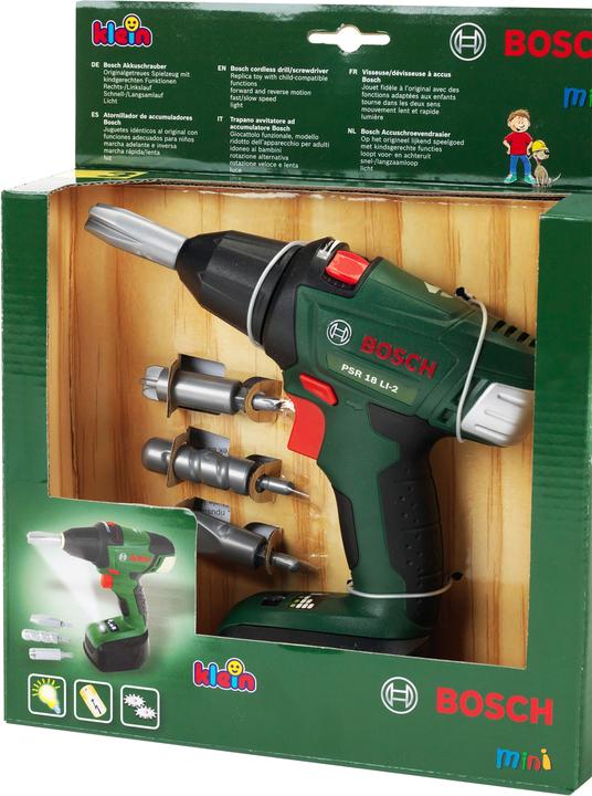 Actual product image Theo Klein Bosch cordless screwdrivers