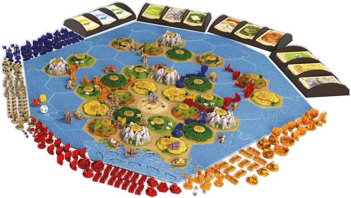 Actual product image Kosmos Catan 3D - Seafarers + Cities & Knights (German, 3 - 4 Players)
