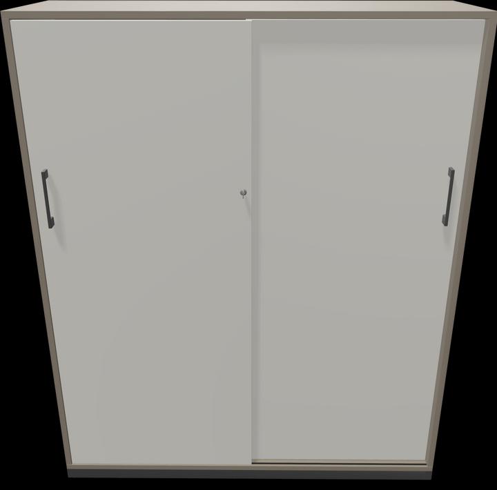 Actual product image Narbutas Choice sliding door cabinet (120 x 40 x 146.5 cm)
