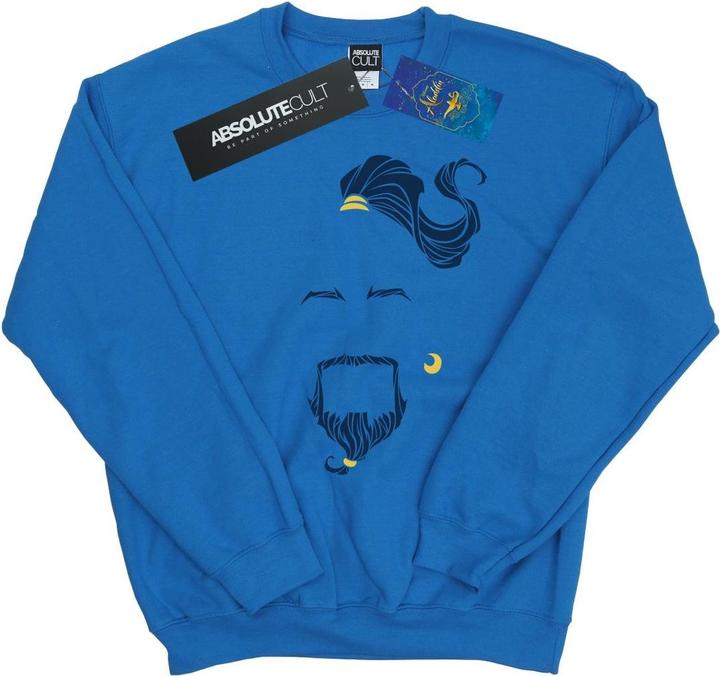 Image du produit Disney Sweatshirt fille Aladdin Movie Genie Blue Face (140, 146)