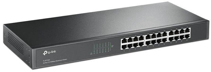 Produktbild TP-Link TL-SF1024 Nicht verwalteter Netzwerk-Switch Fast Ethernet (10/100) Schwarz (24 Ports)