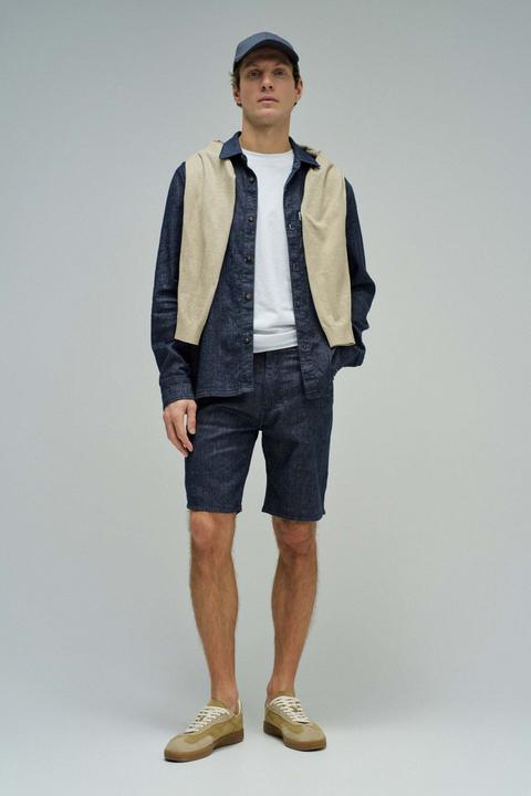 Image du produit Salsa Jeans Leinenshorts Indigo Linen (32)