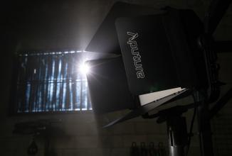 Actual product image Aputure Barn Door for Nova P300c