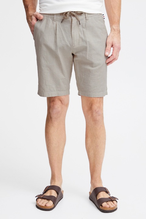 Image du produit FQ1924 FQHenry short en lin rayé 21900626 (3XL)