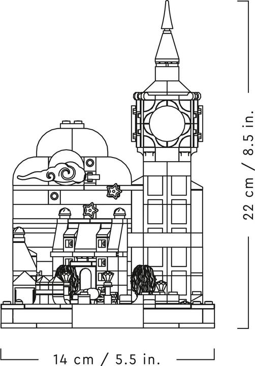 Produktbild LEGO Disney Peter Pans & Wendys Flug über London (43232, LEGO Disney)