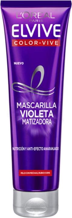 Produktbild L'Oréal Paris ELVIVE COLOR-VIVE VIOLETA mascarilla matizadora 150 ml (150 ml)