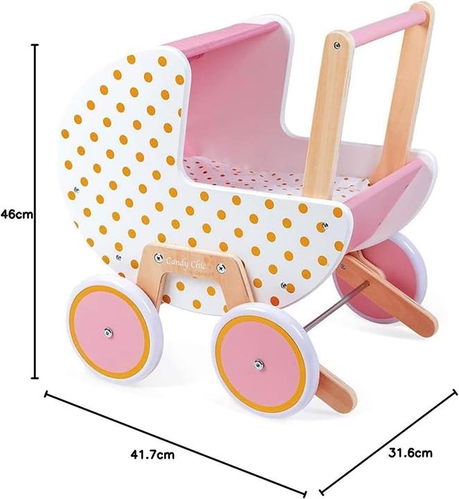 Actual product image Janod Candy Chic stroller