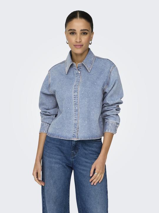 Produktbild Only ONLMAGGIEMAY Jeanshemd Jeanshemd (L)