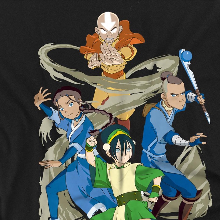 Produktbild Avatar: The Last Airbender Team Avatar Elements TShirt (XXL)