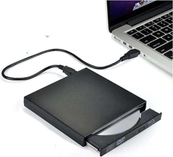 Image du produit C+P WR1 Slim External USB 2.0 CD / DVD Rom Drive Writer / Reader with USB Cable Powe