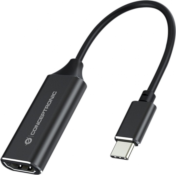 Conceptronic Cavo adattatore USB-C -> adattatore HDMI St/Bu (USB-C, HDMI, 19.80 cm)
