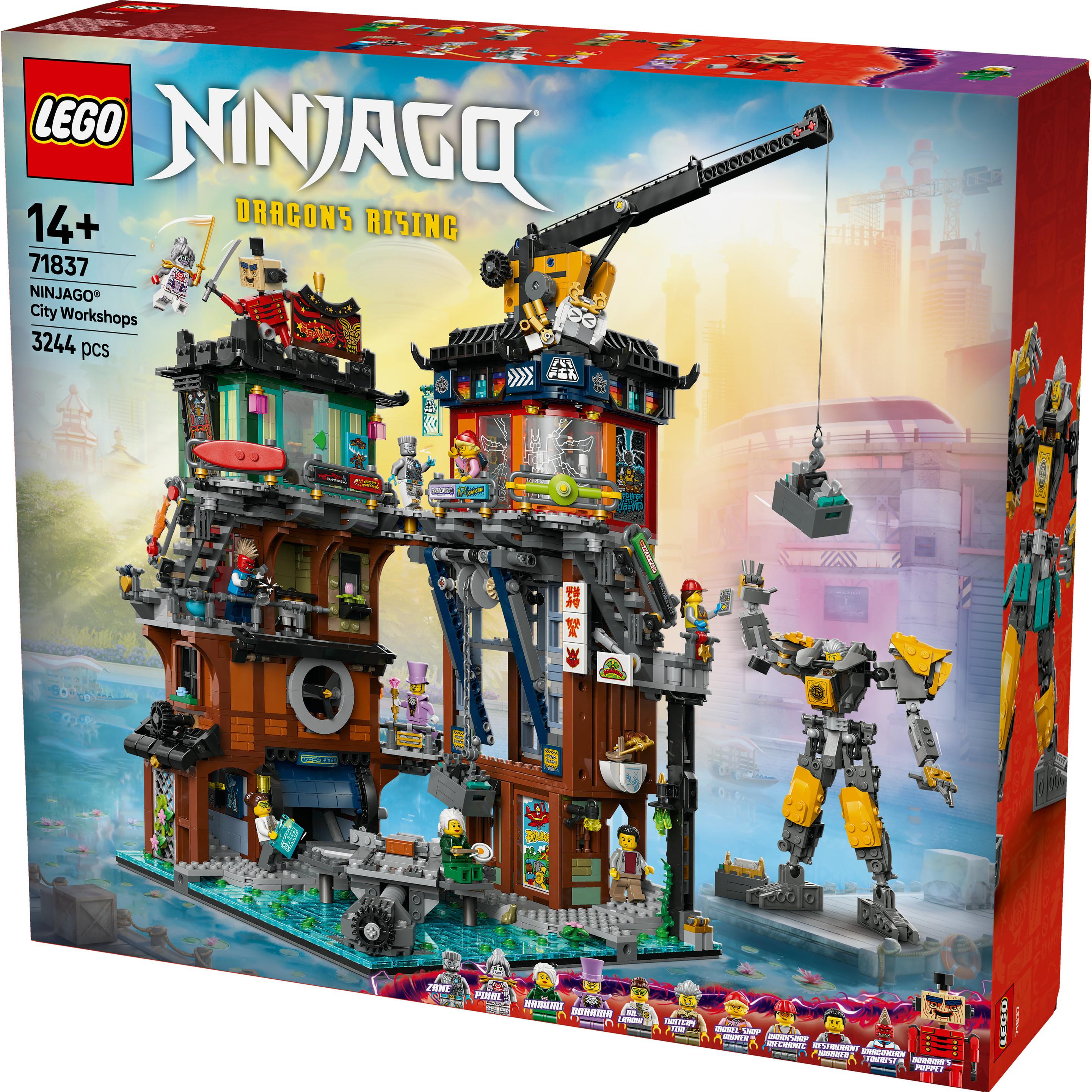 LEGO Ninjago City Werkstätten (71837, Set LEGO rari, LEGO Ninjago)