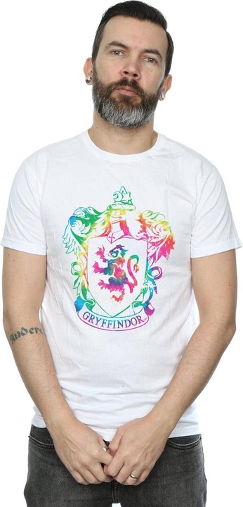 Immagine prodotto Gryffindor Crest Tie Dye Infill Maglietta Uomo (5XL)