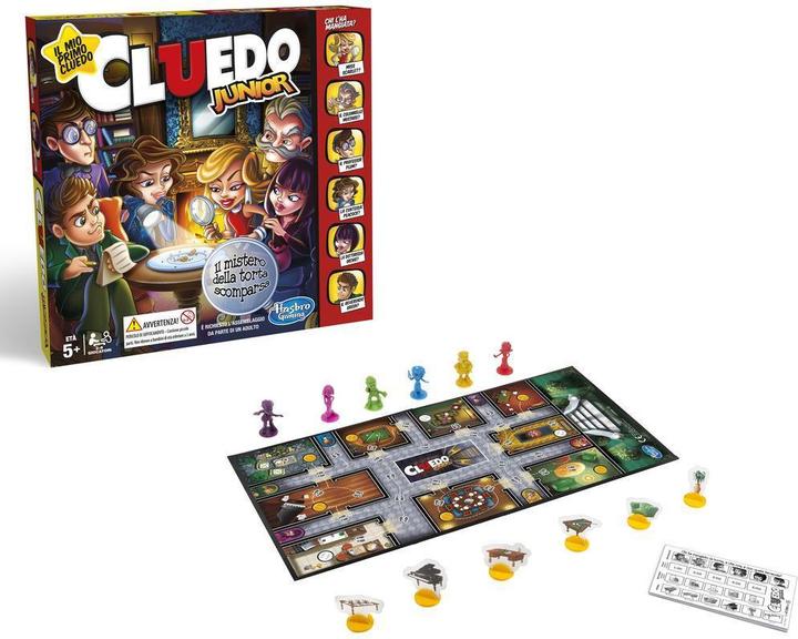 Produktbild Hasbro Gaming Cluedo Junior (Deutsch, 2 - 6 Spieler)