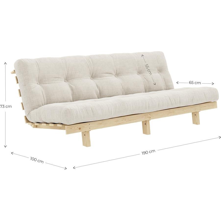 Thumbnail - Karup Design, Sofa, Lean (Bettsofa, 3-Sitzer)