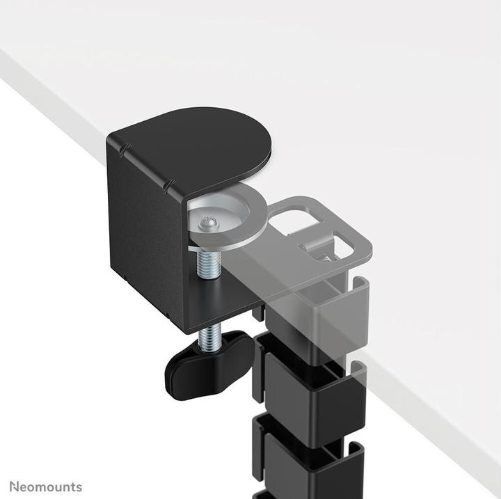 Produktbild Neomounts Kabelkanal flexibel schwarz/Klemmbefestigung (Kabelkanal, 135.70 cm)