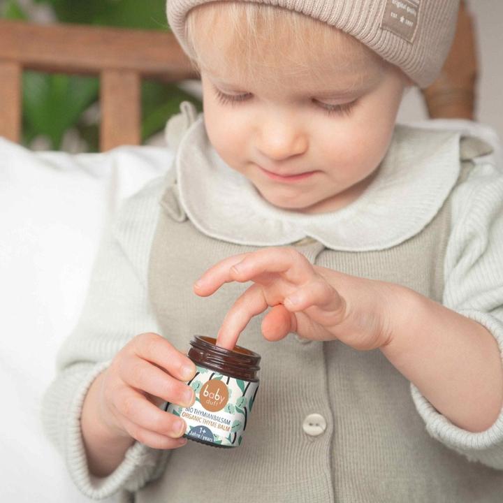 Actual product image Babyduft Stay healthy thyme balm