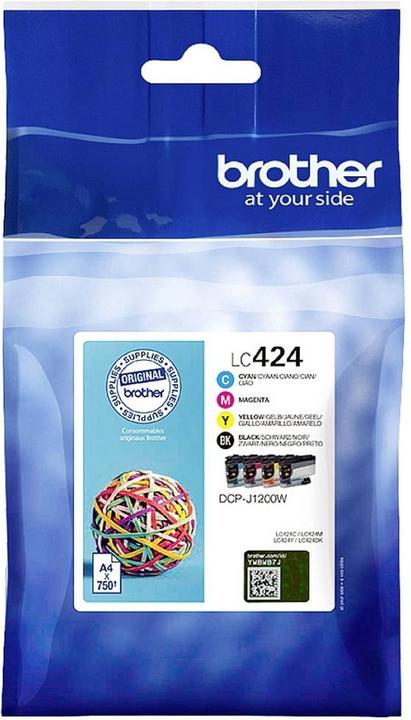 Produktbild Brother LC-424VAL Tintenpatronen-Set (M, C, Y, BK)