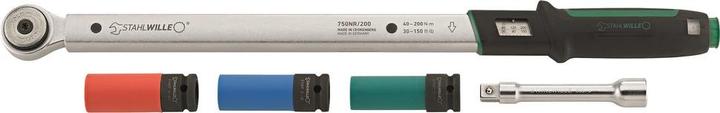 Stahlwille Radmontage-Set 750NR/200/3/1 (1/2", 40 Nm, 200 Nm)