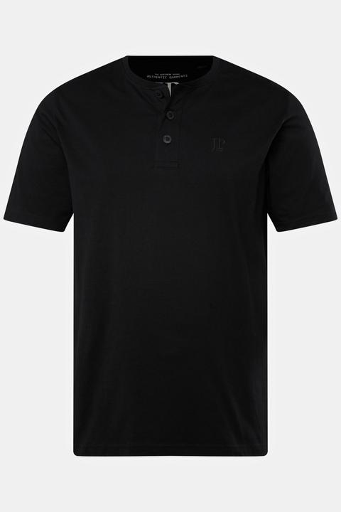 Actual product image JP1880 2 Pack of Three Button Short Sleeve Cotton Henley Tee (8XL)