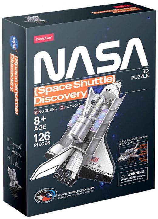Produktbild Cubicfun Cubic Fun Space Shuttle Discovery (127 Teile)