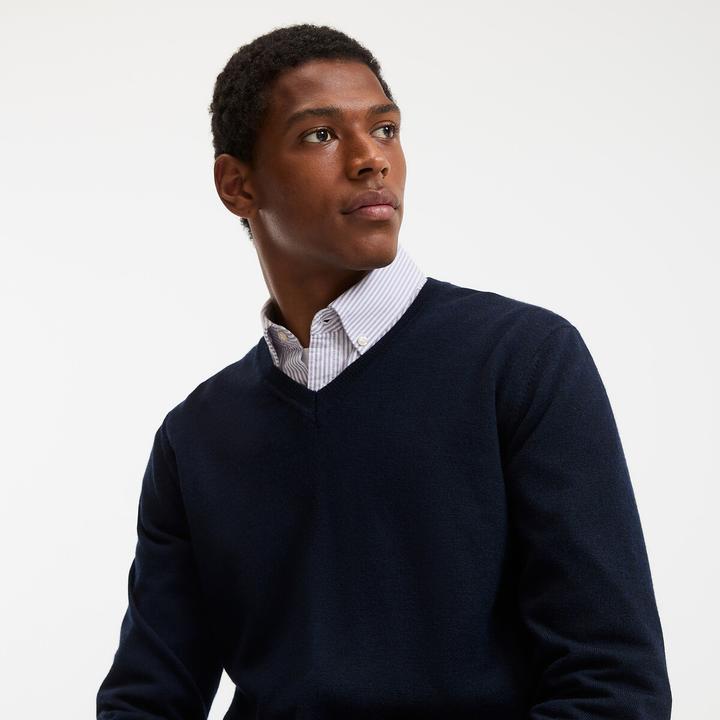Produktbild La Redoute Collections Pullover mit V-Ausschnitt (XL)