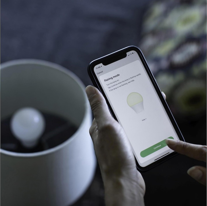 Actual product image Hombli Smart Bulb (E27, 9 W, 800 lm, 1 x, F)