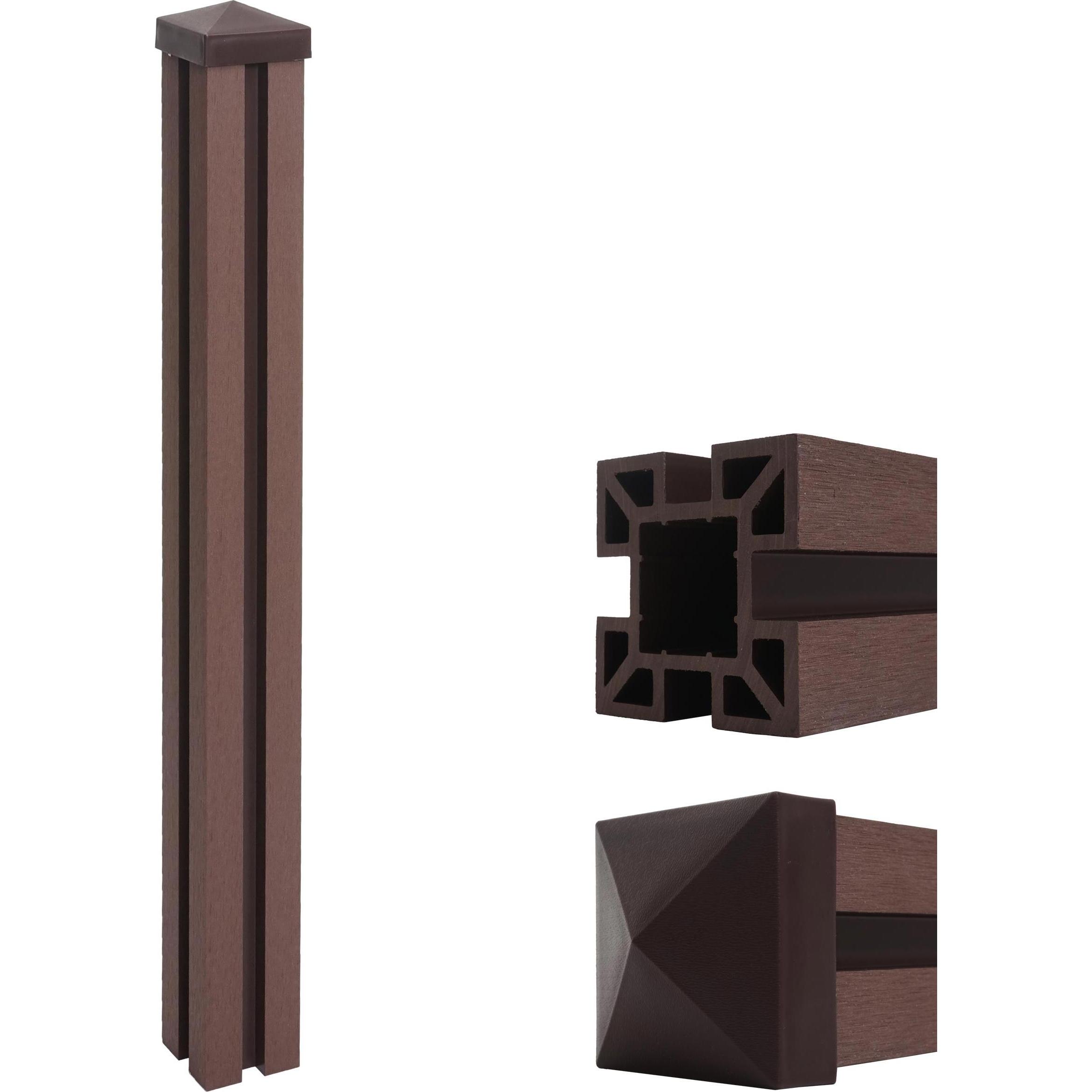 Thumbnail - MCW, Zaunpfosten + Pfähle, Savoie-WPC