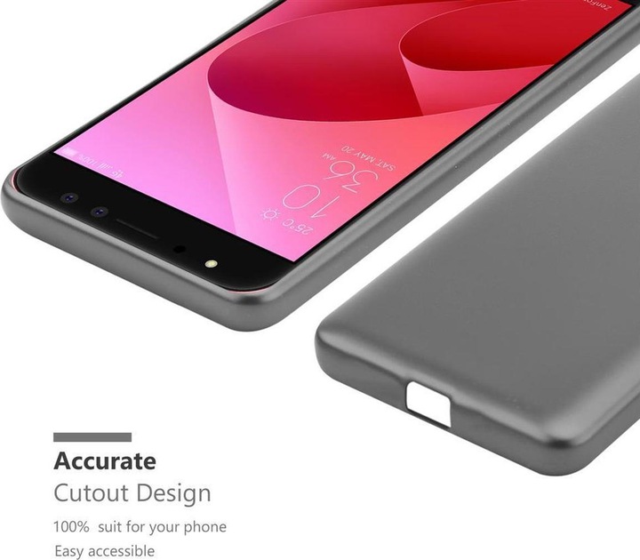 Produktbild Cadorabo TPU Matt Metallic Cover (Asus Zenfone 4 Selfie Pro)