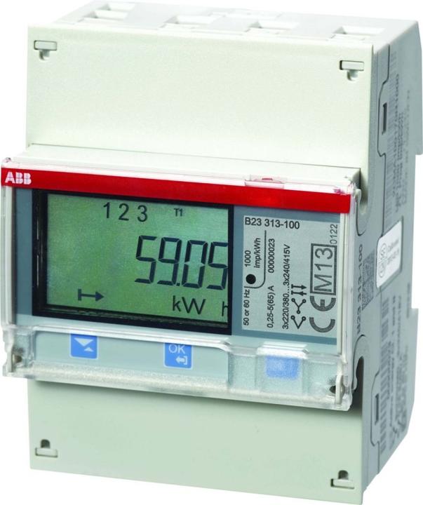 Actual product image ABB Three-phase meter MID calibrated