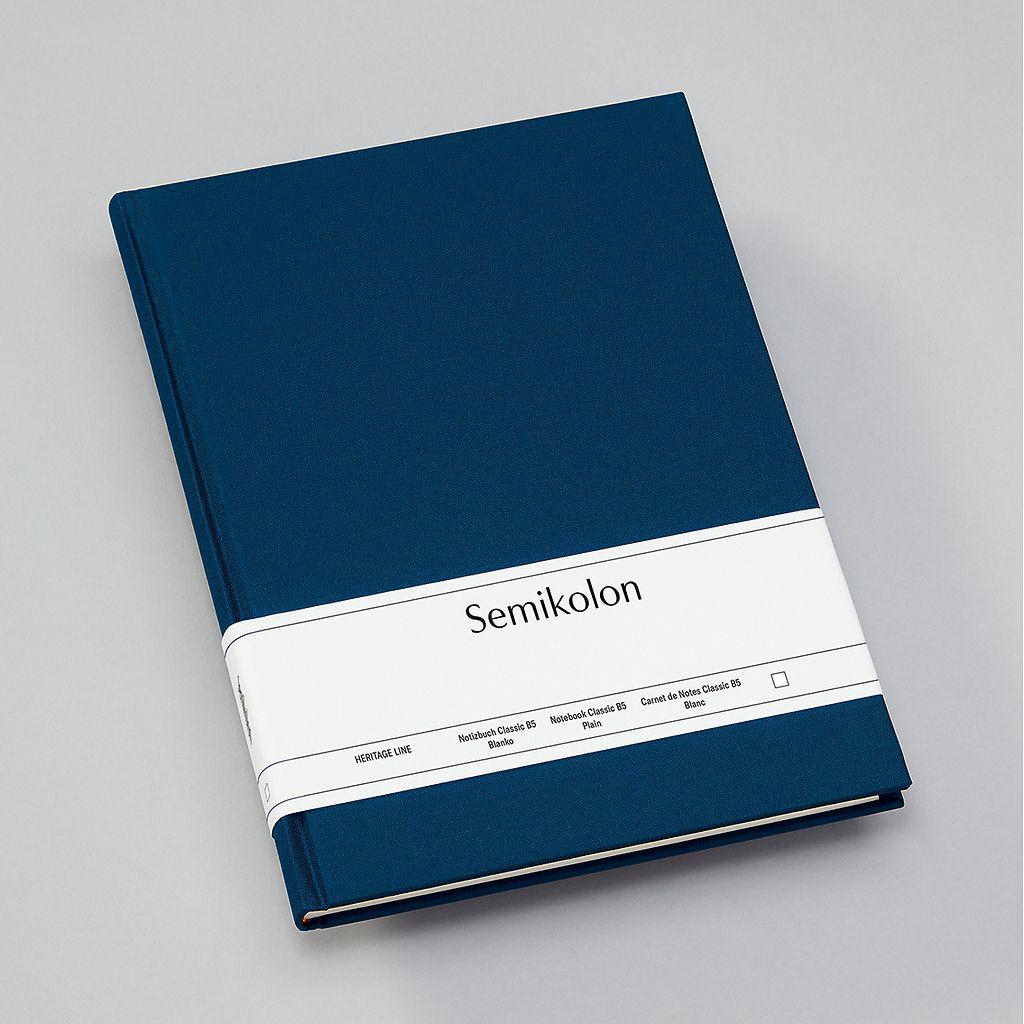 Thumbnail - Semikolon, Heft + Block, Classic (B5, Blanko, Harter Einband)