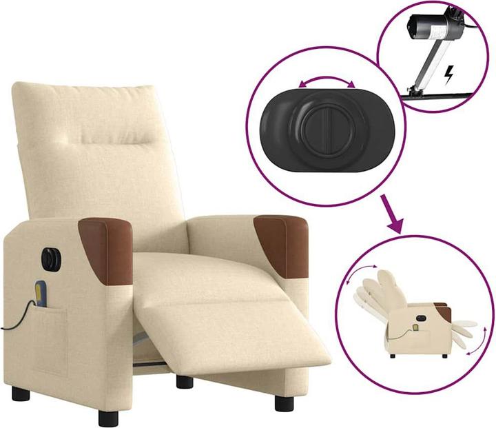 Image du produit vidaXL elektrischer Massagesessel