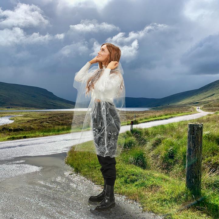 Actual product image Relaxdays 13x rain poncho (One size)