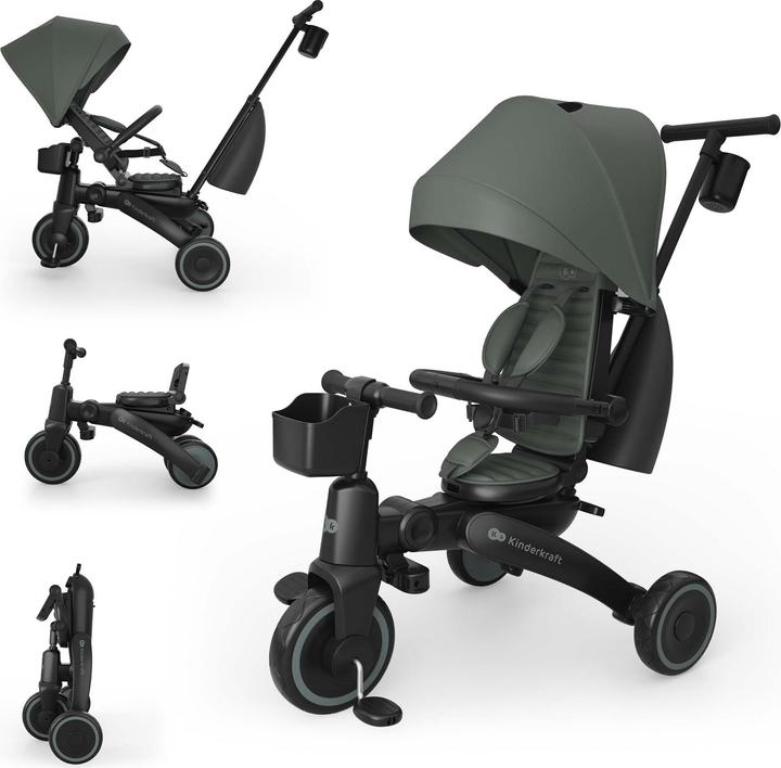KinderKraft Tricycle JAZZ 3 GREEN