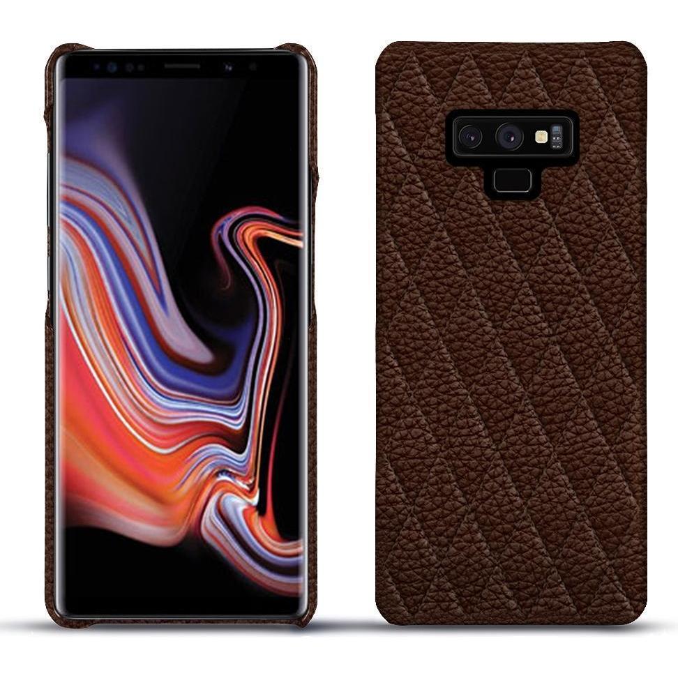 Thumbnail - Noreve Lederschutzhülle (Samsung Galaxy Note 9), Smartphone Hülle, Braun