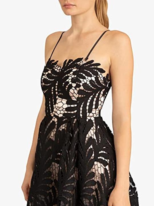 Actual product image Apart Fashion Corsage Bodice Dress with Adjustable Spaghetti Straps and Full Skirt (34)