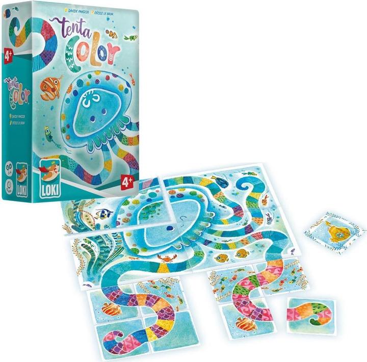 Produktbild Loki Kids Tentacolor (Englisch, Französisch, Italienisch, Niederländisch, Spanisch, 2 - 4 Spieler)