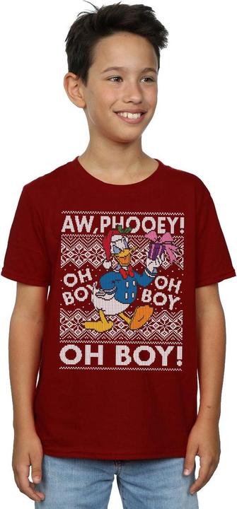 Produktbild Disney Donald Duck Christmas Fair Isle TShirt Jungen (152, 158)