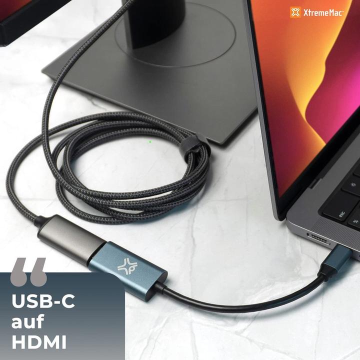 Produktbild XtremeMac Type C to HDMI Adapter (HDMI, 21.20 cm)