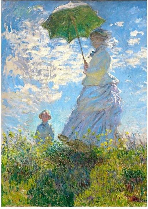 Productafbeelding Enjoy Puzzle ENJOY-1215 - Claude Monet: Vrouw met parasol, legpuzzel, 1000 stukjes (1000 onderdelen)