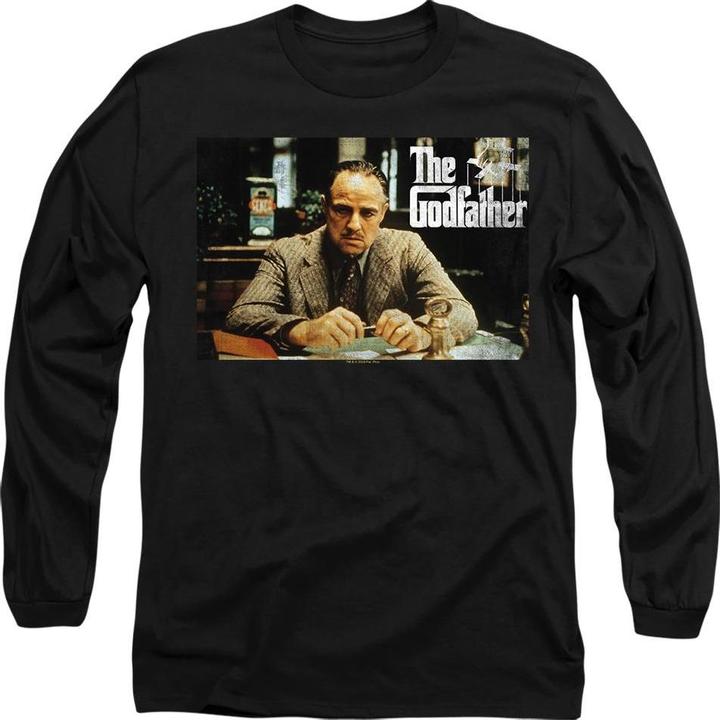 Immagine prodotto The Godfather Maglietta Don Vito Corleone Immagine Adulto Unisex (L)