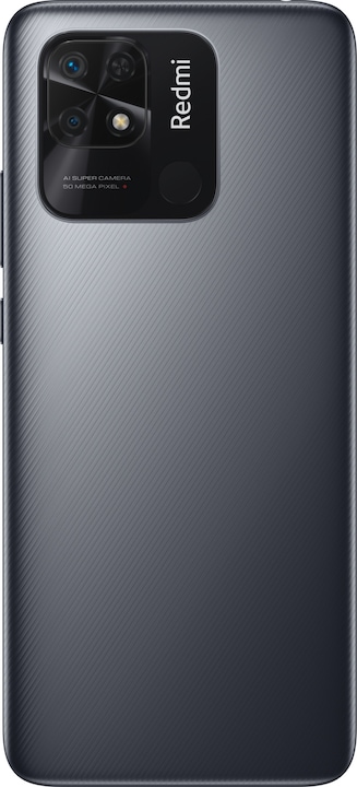 Actual product image Xiaomi Redmi 10C (128 GB, Graphite gray, 6.71", Dual SIM, 50 Mpx, 4G)