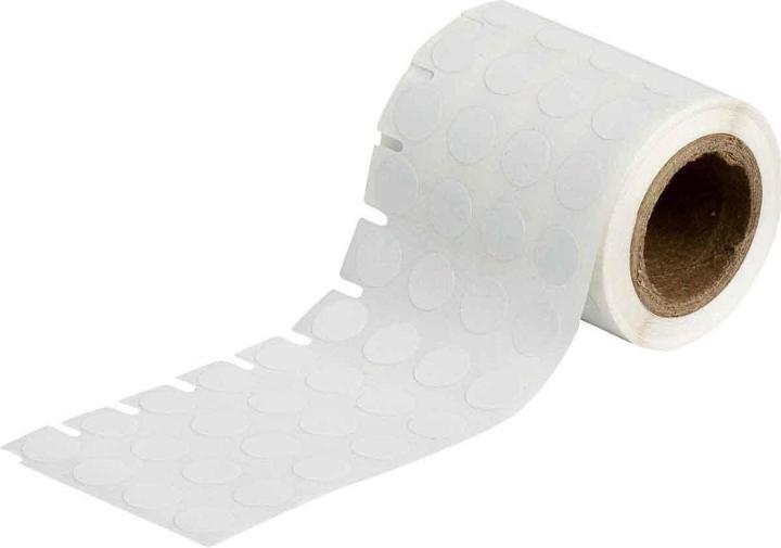 Actual product image Brady THT-143-492-1.5-SC, FreezerBondz II(TM), white, matt, 9.53 mm cover label, permanent, 4-panel (0.95 cm)
