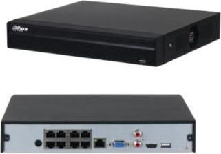 Actual product image Dahua NET VIDEO RECORDER 8CH 8POE/NVR4108HS-8P-4KS3 (Network Video Recorder (NVR))