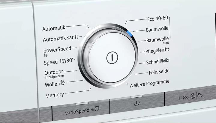 Actual product image Siemens iQ800 WM6HXE90CH (10 kg, Left)