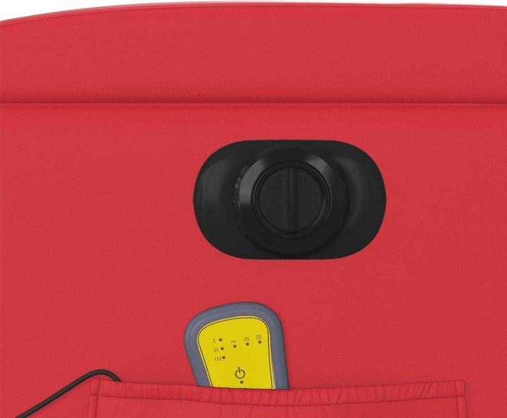 Actual product image vidaXL Massage chair electric imitation leather