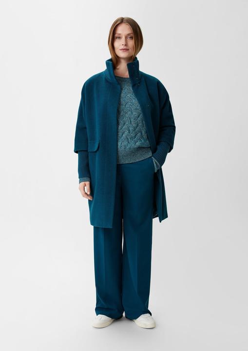 Actual product image Comma Strickpullover Strickpullover mit Zopfmuster (M)