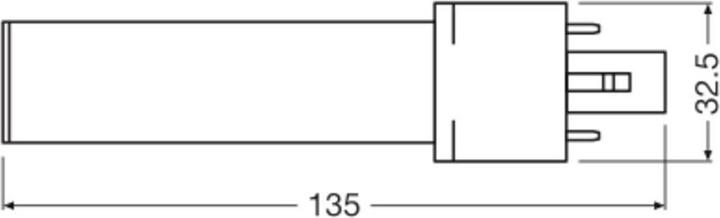 Produktbild Ledvance LED-Kompaktlampe (G23, 400 lm)
