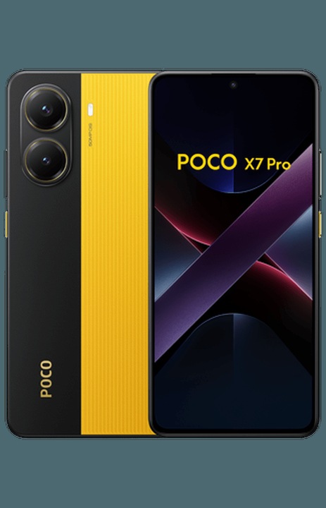 Actual product image Xiaomi POCO X7 Pro (256 GB, Yellow, 6.67", Dual SIM, 50 Mpx, 5G)