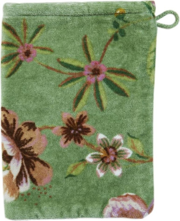 Produktbild PIP Studio Secret Garden Waschhandschuh green 16x22cm (1 Stück)